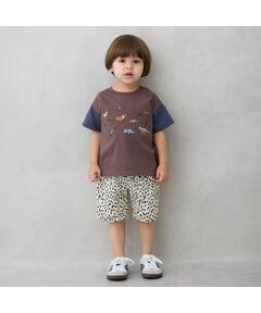 petit main / プティマイン ショート・ハーフ・半端丈パンツ | 総柄ハーフパンツ