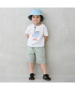 petit main / プティマイン ショート・ハーフ・半端丈パンツ | 総柄ハーフパンツ