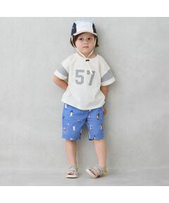 petit main / プティマイン ショート・ハーフ・半端丈パンツ | 総柄ハーフパンツ