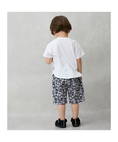 petit main / プティマイン ショート・ハーフ・半端丈パンツ | 総柄ハーフパンツ | 詳細10