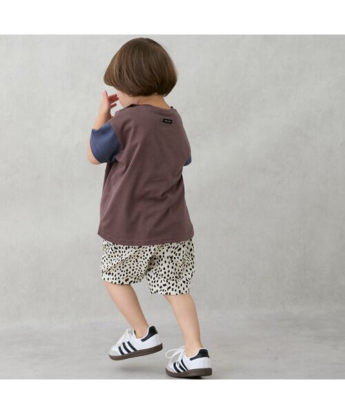 petit main / プティマイン ショート・ハーフ・半端丈パンツ | 総柄ハーフパンツ | 詳細13