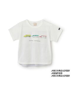 petit main / プティマイン Tシャツ | 【新幹線】アソートワッペン半袖Tシャツ