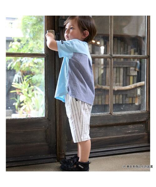 petit main / プティマイン Tシャツ | 【新幹線】アソートワッペン半袖Tシャツ | 詳細1