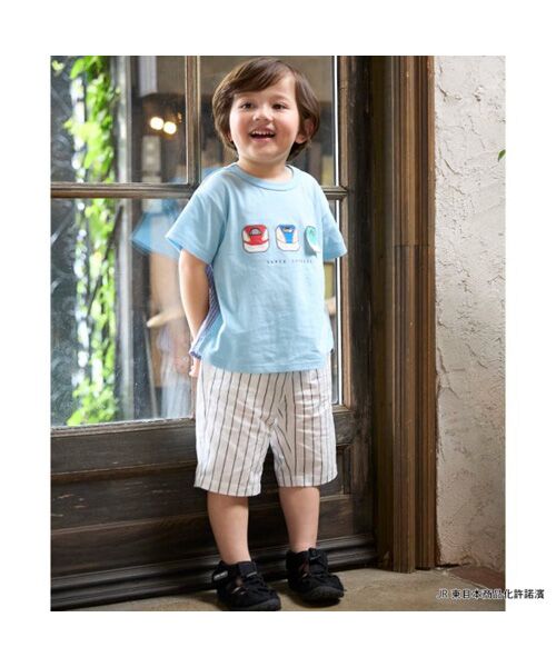 petit main / プティマイン Tシャツ | 【新幹線】アソートワッペン半袖Tシャツ | 詳細4