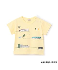 petit main / プティマイン Tシャツ | 【新幹線】線路半袖Tシャツ
