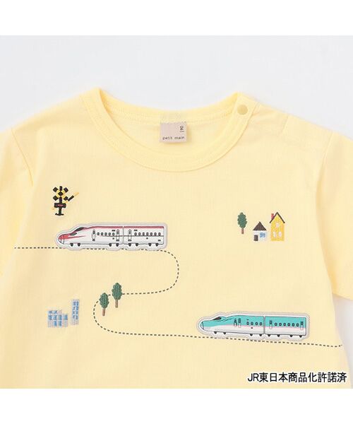petit main / プティマイン Tシャツ | 【新幹線】線路半袖Tシャツ | 詳細6