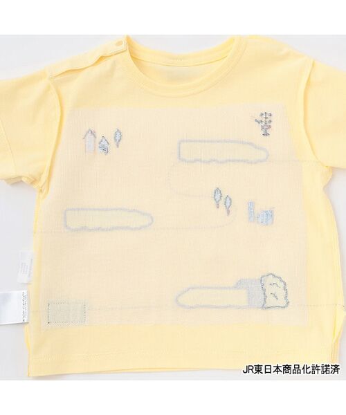 petit main / プティマイン Tシャツ | 【新幹線】線路半袖Tシャツ | 詳細8