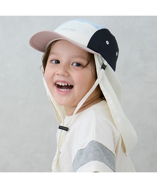 petit main / プティマイン キャップ | 撥水日除けジェットキャップ | 詳細1