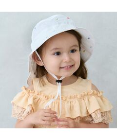 petit main / プティマイン ハット | 総柄サファリハット