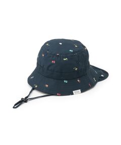 petit main / プティマイン ハット | 総柄サファリハット