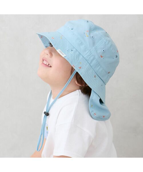 petit main / プティマイン ハット | 総柄サファリハット | 詳細1