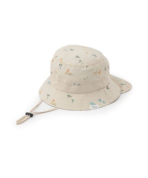 petit main / プティマイン ハット | 総柄サファリハット | 詳細10