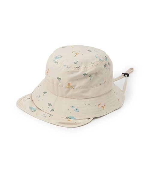 petit main / プティマイン ハット | 総柄サファリハット | 詳細11