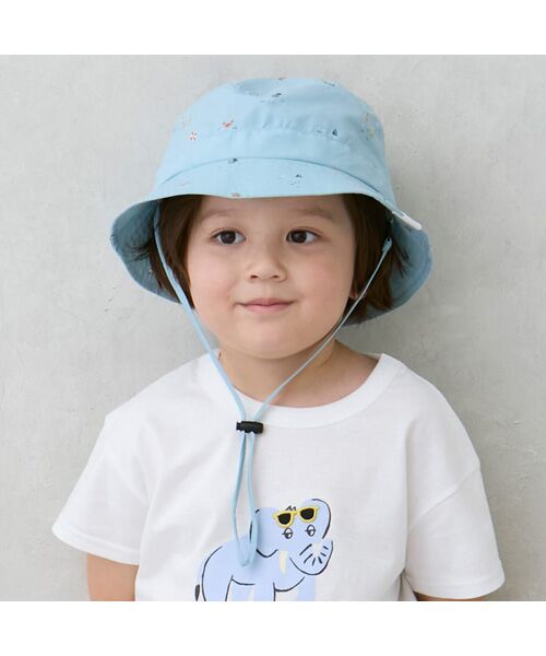 petit main / プティマイン ハット | 総柄サファリハット | 詳細2