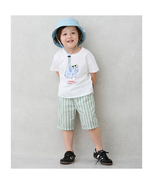 petit main / プティマイン ハット | 総柄サファリハット | 詳細3