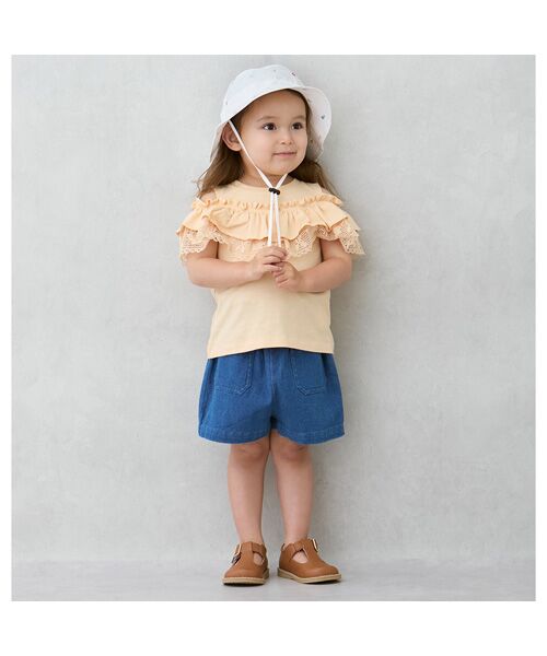 petit main / プティマイン ハット | 総柄サファリハット | 詳細5