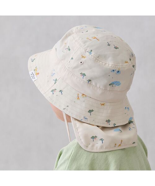 petit main / プティマイン ハット | 総柄サファリハット | 詳細7