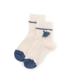petit main / プティマイン ソックス | タッセル付きソックス