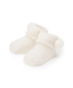 petit main / プティマイン ソックス | ポンポン付きソックス