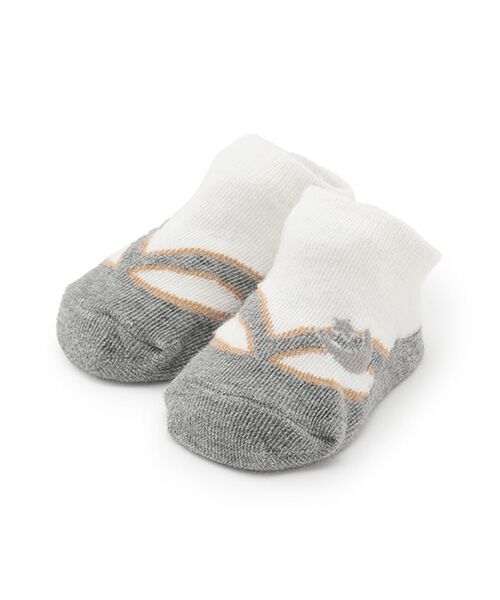 petit main/プティマイン BOYS足袋風カップソックス グレ- 11-13 petit main/プティマイン BOYS足袋風カップソックス グレ- 11-13