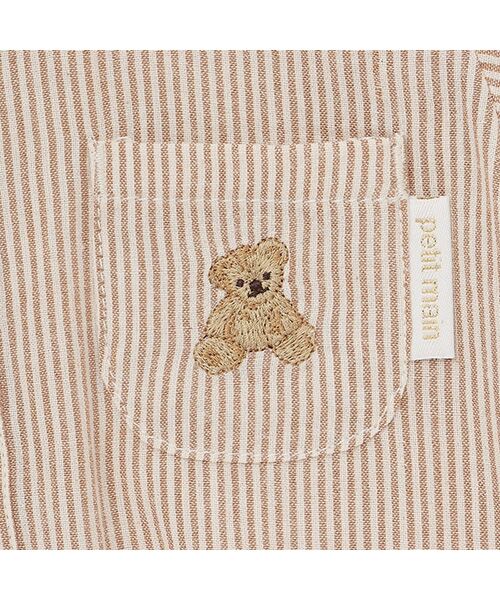 petit main / プティマイン ロンパース | 半袖シャツカバーオール | 詳細4