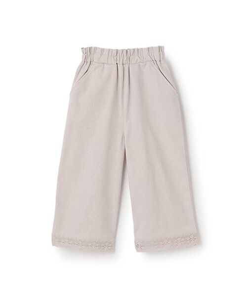 petit main / プティマイン その他パンツ | 【リンク】サイドレースワイドパンツ | 詳細6
