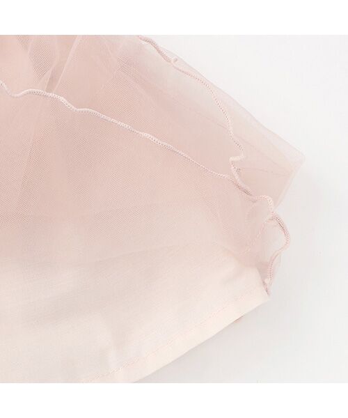 petit main / プティマイン ミニ・ひざ丈スカート | 【接触冷感】5分丈レギ付きチュールSK | 詳細7