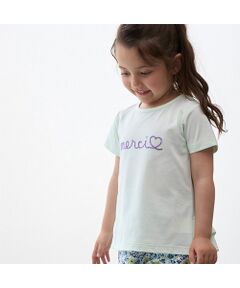 petit main / プティマイン Tシャツ | 【水陸両用】ロゴ刺繍Tシャツ