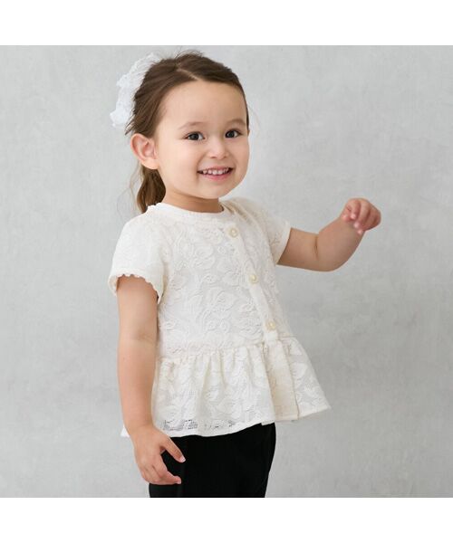 petit main / プティマイン カーディガン・ボレロ | 【リンク】レースカーディガン | 詳細2