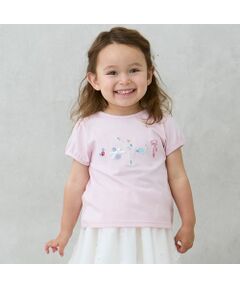 petit main / プティマイン Tシャツ | 【接触冷感】バレエモチーフTシャツ