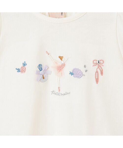 petit main / プティマイン Tシャツ | 【接触冷感】バレエモチーフTシャツ | 詳細13
