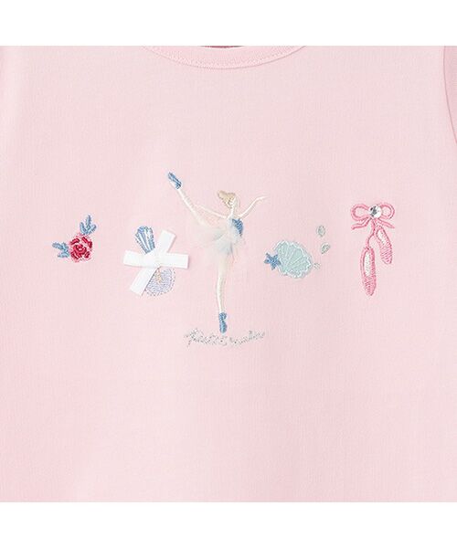 petit main / プティマイン Tシャツ | 【接触冷感】バレエモチーフTシャツ | 詳細14