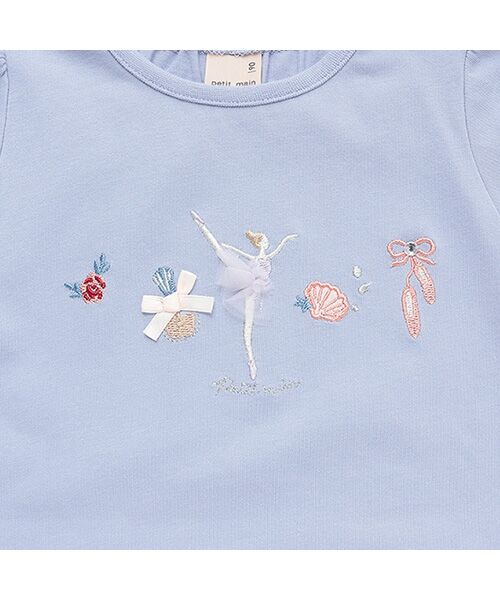 petit main / プティマイン Tシャツ | 【接触冷感】バレエモチーフTシャツ | 詳細15