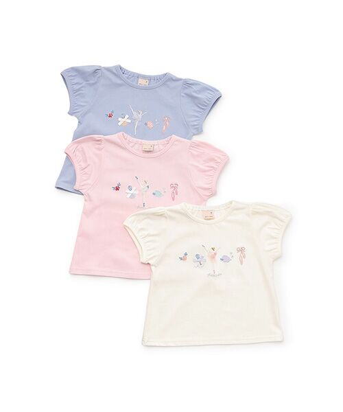 petit main / プティマイン Tシャツ | 【接触冷感】バレエモチーフTシャツ | 詳細20