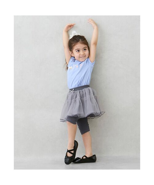 petit main / プティマイン Tシャツ | 【接触冷感】バレエモチーフTシャツ | 詳細5