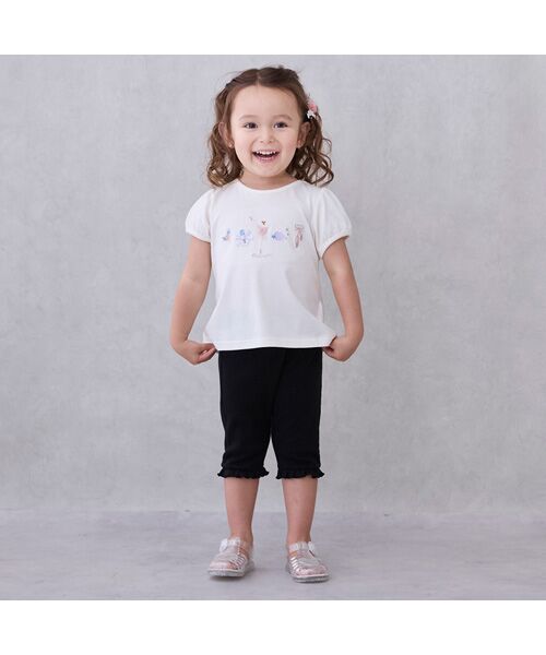 petit main / プティマイン Tシャツ | 【接触冷感】バレエモチーフTシャツ | 詳細7