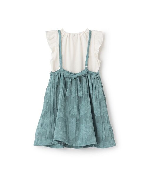 petit main / プティマイン ミニ丈・ひざ丈ワンピース | 【リンク】ジャガードキャミワンピセット | 詳細6