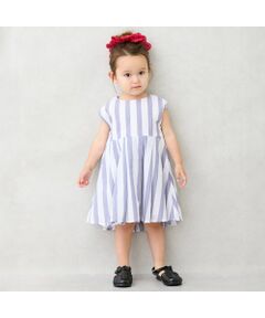 petit main / プティマイン ミニ丈・ひざ丈ワンピース | 【リンク】アソートフレアワンピース