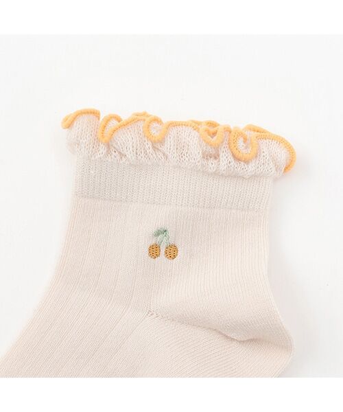 petit main / プティマイン ソックス | GIRLS吸水速乾ソックス2P | 詳細1