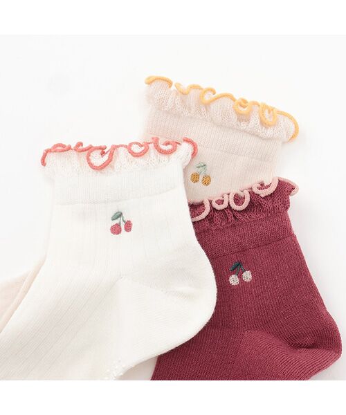 petit main / プティマイン ソックス | GIRLS吸水速乾ソックス2P | 詳細2