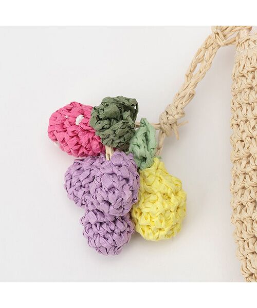 petit main / プティマイン ショルダーバッグ | 雑材フルーツポシェット | 詳細7