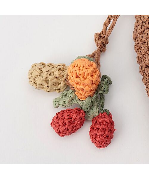 petit main / プティマイン ショルダーバッグ | 雑材フルーツポシェット | 詳細8