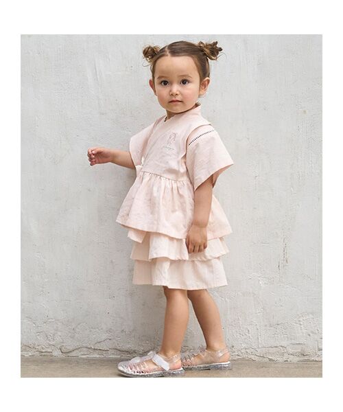 petit main / プティマイン 着物・浴衣・小物類 | ペプラムフリル甚平 | 詳細2