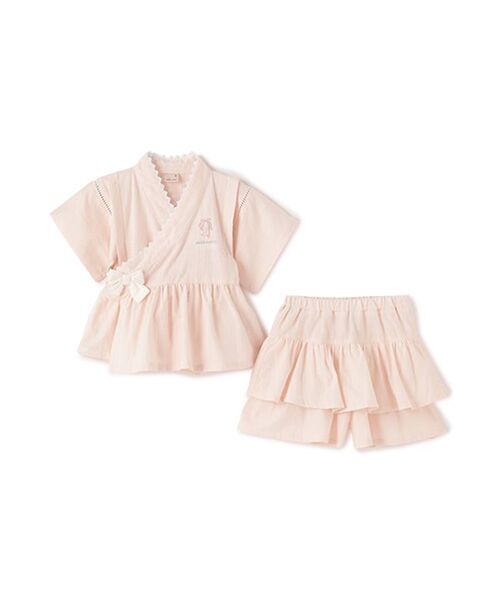 petit main / プティマイン 着物・浴衣・小物類 | ペプラムフリル甚平 | 詳細6