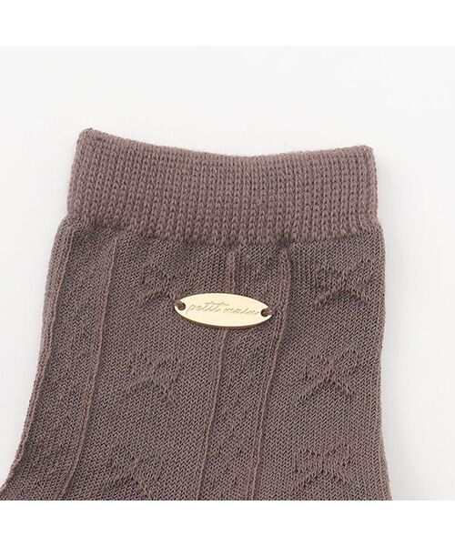 petit main / プティマイン ソックス | チャーム付きソックス2P | 詳細1