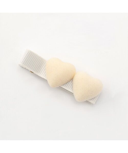 petit main / プティマイン ヘアピン | ハートヘアクリップ 2P | 詳細2