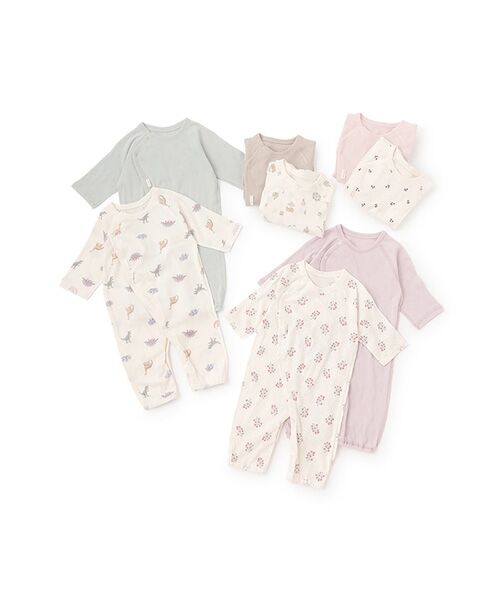 petit main / プティマイン ロンパース | 【弱酸性】2WAYオール2P | 詳細13