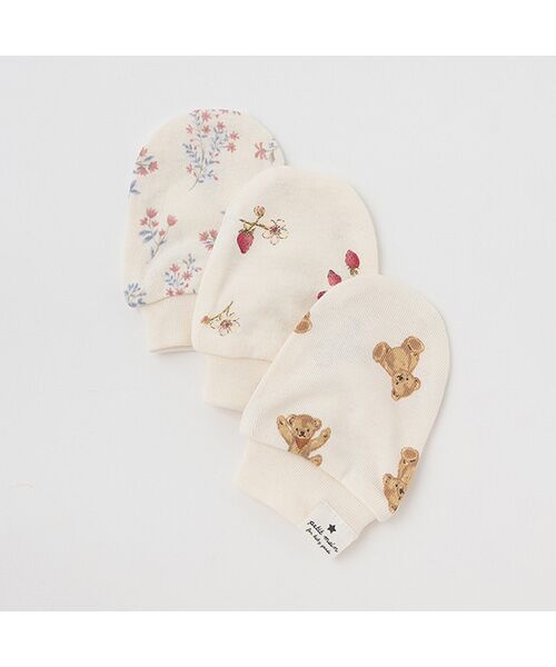 petit main / プティマイン 手袋 | 【弱酸性】ミトンセット | 詳細4