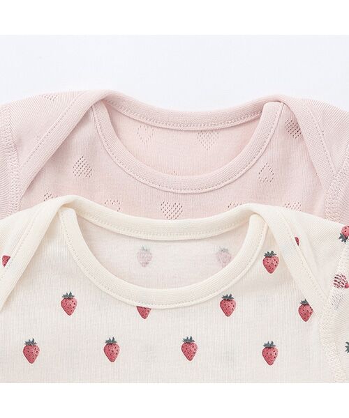 petit main / プティマイン 肌着 | 【弱酸性】半袖ボディースーツ | 詳細3