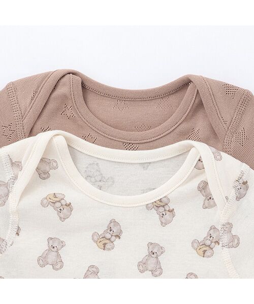 petit main / プティマイン 肌着 | 【弱酸性】半袖ボディースーツ | 詳細4